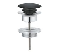 Grohe - Bonde de vidage click-clack, noir velours 65807KS0