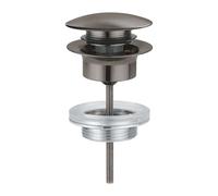 Grohe - Bonde de vidage, Hard Graphite brossé 65807AL0