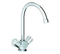 Grohe branche évier Costa nouveau chromé , bec de tuyau pivotant