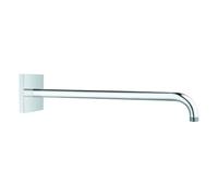 GROHE Bras de douche Rainshower 26145000 saillie 422 mm rosace carrée Chrome StarLight