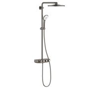 GROHE Ensemble de douche mural Euphoria SmartControl 310 – Thermostatique – Graphite dur brossé