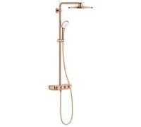 GROHE Colonne de douche Euphoria SmartControl 310 Duo - Thermostat, 3 jets - Warm Sunset 26507DA0