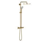 GROHE Colonne de douche 3 jets Euphoria System 310 avec mitigeur thermostatique - Cool Sunrise Brossé