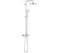 GROHE Colonne de Douche avec Mitigeur Mécanique Tempesta Systems 210 26224001, Chrome (Import Allemagne)