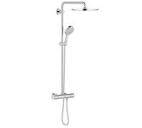 GROHE Colonne de douche avec mitigeur thermostatique Rainshower System 310 mm, chromé, 27966000 (Import Allemagne)