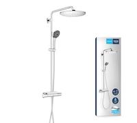 Grohe Vitalio Joy ensemble de douche mural avec thermostat oui StarLight Chrome 26401001