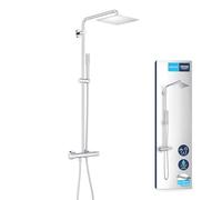 GROHE Colonne de douche Vitalio Joy 230 – mitigeur thermostatique, 1 jet, chrome 26365000