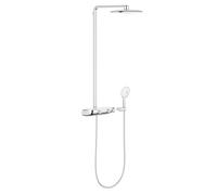 Grohe Rainshower Smartcontrol 360 Mono système de douche 26361LS0, blanc lunaire, avec thermostat