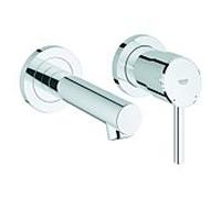 Grohe Concetto Mitigeur lavabo 2 trous, encastré, saillie 147mm, 19575001
