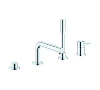 Grohe Concetto baignoire à une main 4 trous, baignoire à inversion automatique, avec douchette à main, baignoire/douchette à inversion automatique, 19576002