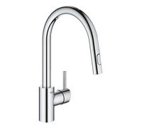 Grohe Concetto - Mitigeur d’évier avec douchette extractible, chrome 31483002