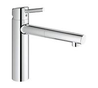 Grohe Concetto robinetterie d'évier 31129001 mousseur extensible, chromé