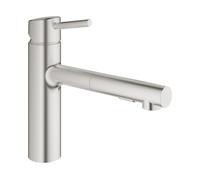 Grohe Concetto mitigeur de cuisine sur pied SuperSteel 30273DC1