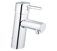 GROHE Mitigeur de lavabo sur pied Concetto 3220610E – Monocommandé S, Éco, StarLight Chrome