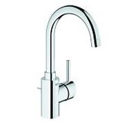 GROHE Mitigeur lavabo Concetto 32629002 - Chromé - Taille L - Garniture de vidage - Débit interne