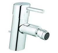 GROHE Mitigeur de bidet Concetto 32208001 monocommande sur pied, vidage à tirette, StarLight Chrome