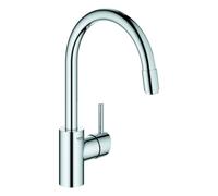 GROHE Mitigeur de cuisine Concetto 32663003 sur pied StarLight Chrome avec douchette extractible