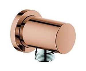 Grohe connexion murale Rainshower Coucher de soleil chaud, rose ronde, DN 15 AG