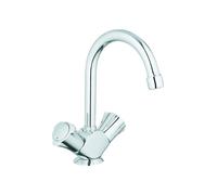 Grohe Costa mitigeur de lavabo à deux poignées chromé - 21375001