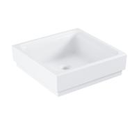 Grohe Cube Ceramic lavabo 40x40 cm carrée à poser blanc brillant 3948200H
