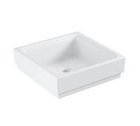 GROHE Vasque céramique Cube 3948200H 40 cm sans trou pour robinet blanc alpin PureGuard