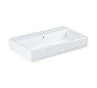 GROHE Lavabo Cube Ceramic 3946900H 80x49 cm rectangulaire avec trop-plein blanc brillant