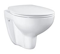 WC suspendu sans bride Bau Ceramic avec abattant
