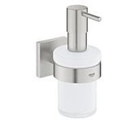 Grohe Démarrer Cube Seifenspender avec Halter 41098DC0 Supersteel