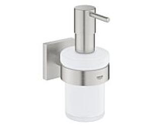 Grohe Démarrer Cube Seifenspender avec Halter 41098DC0 Supersteel