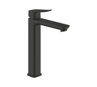 Grohe - Dice mitigeur lavabo monocommande XL à levier, avec cartouche en céramique, sans tirette ni vidage, noir mat (1018922430)