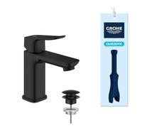 Grohe Dice - Mitigeur de lavabo avec bonde Push-Open, noir mat 1018572430