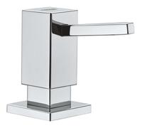 Distributeur de produit à vaisselle GROHE Cube, pour savon liquide, réservoir 500 ml, 40649000, Couleur: chrome
