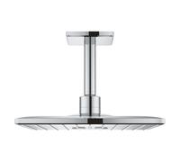GROHE Douche de tête Rainshower 26481LS0 – 31x31 cm carrée, avec bras, StarLight Chrome