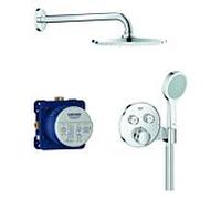 Grohe douche encastré Grohe Smartcontrol 34743000 avec thermostat chromé , chromé