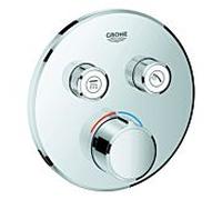 Grohe douche Smartcontrol 29145000 chromé , avec 2 robinets d'arrêt, chromé ronde