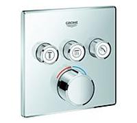 Grohe douche Smartcontrol 29149000 chromé , avec 3 robinets d'arrêt