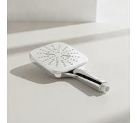 GROHE Douchette Rainshower 130 SmartActive Cube 26551 moon white/chromé, 26551LS