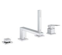 Grohe Einhandmischer Wanne Eurocube 4-Loch-WRM m Ausl u Stabhandbr. chrom