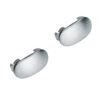 Grohe Éléments de recouvrement 02490 pour poignée, 2 pièces, chrome mat, 02490P0M,