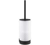 GROHE Ensemble brosse de toilette Selection montage mural Matériau verre/métal phantom black
