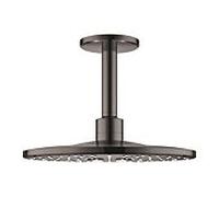 Grohe Rainshower douche à effet de pluie avec bras 31x31 cm ronde Hard Graphite 26477A00