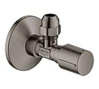Grohe équerre match0 22039AL0 graphite dur brossé, DN 15, filetage de raccordement auto-étanche