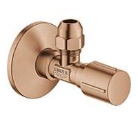 Grohe équerre match0 22039DL0 warm sunset brossé, DN 15, raccord fileté auto-obturant