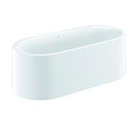 Grohe Essence - Baignoire autoportante 180x80 cm avec déversoir, blanc alpin 39729000