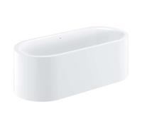 Grohe Essence - Baignoire autoportante 180x80 cm avec déversoir, blanc alpin 39729000