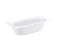 GROHE Baignoire Essence 3962000H autoportante 180×45×80 cm avec trop-plein Blanc alpin EasyClean