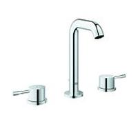 Grohe Essence chromé, montage 3 trous, avec Essence