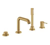 Grohe Essence - Combiné quatre trous pour plage de baignoire, Cool Sunrise brossé 19578GN1