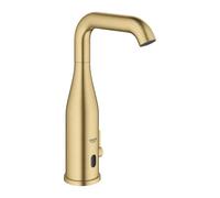 Grohe Essence E - Mitigeur de lavabo électronique infrarouge avec mélangeur et limiteur de température réglable, Cool Sunrise brossé 36445GN0