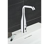 Grohe Essence E mitigeur lavabo 36445000 chromé , avec mix, batterie au lithium 6 V